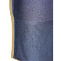 Modna sukienka z rękawem kimono niebieski/ indygo melanż